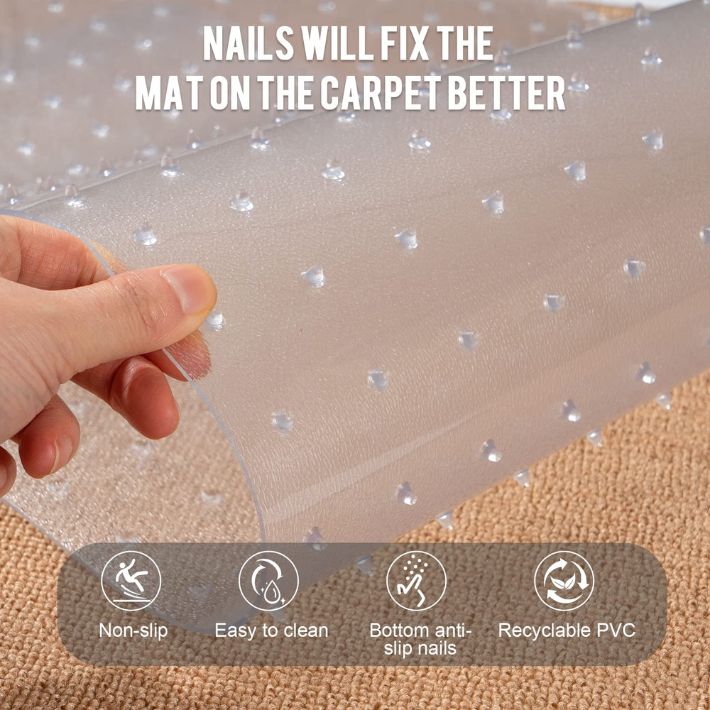 Uross easy-cut plastic protector cuts to size with everyday scissors.