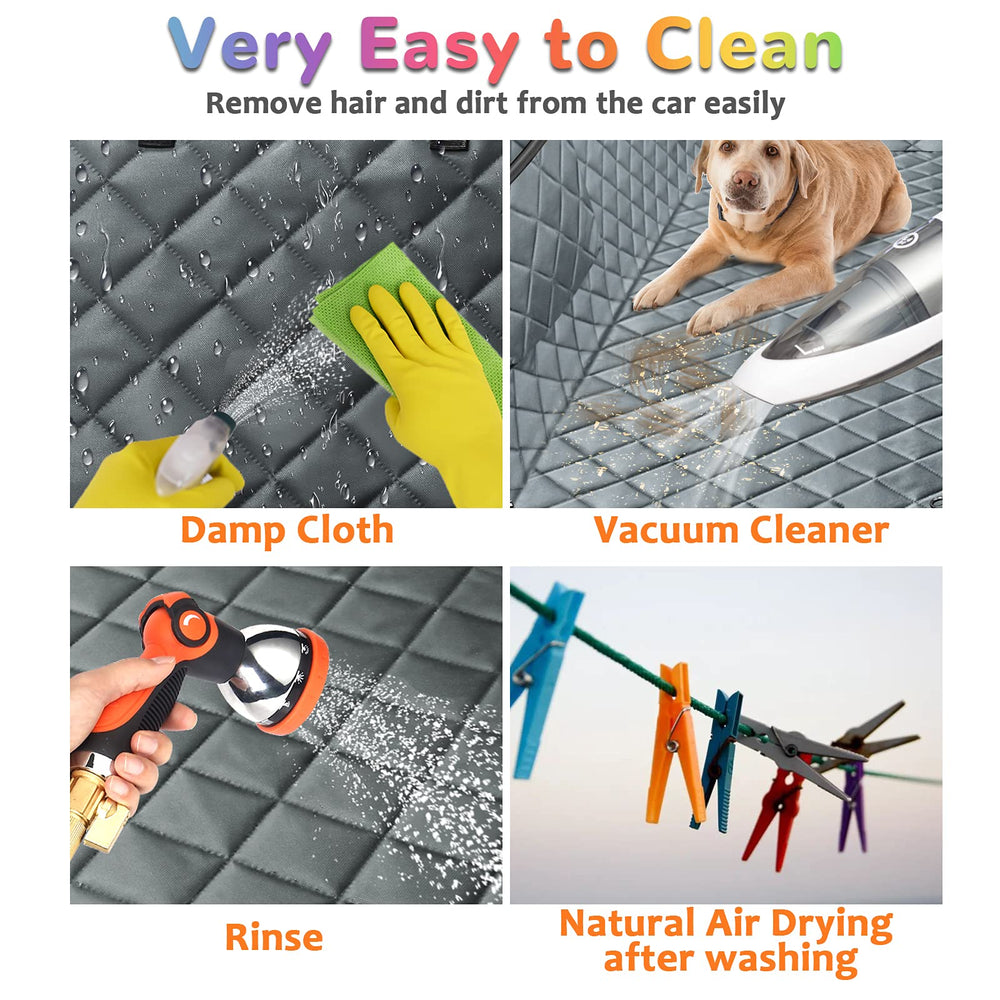 URPOWER 6-in-1 easy-to-clean seat cover after muddy outings.