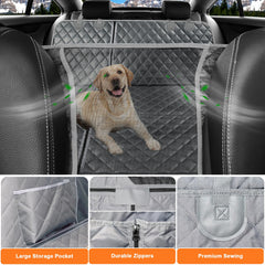 URPOWER 6-in-1 waterproof 600D cover shields seats from spills and fur.