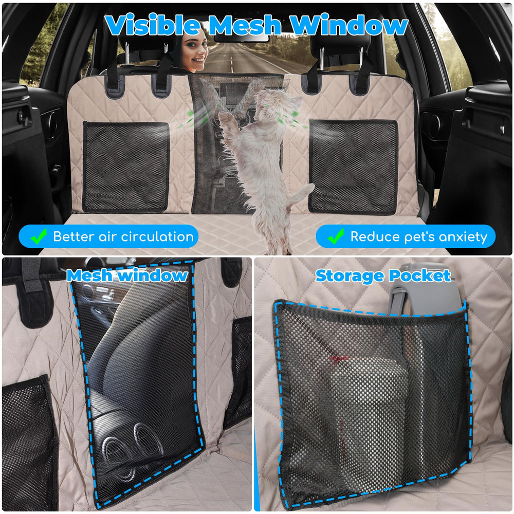 URPOWER back-seat extender strong plates provide 550 lb support.