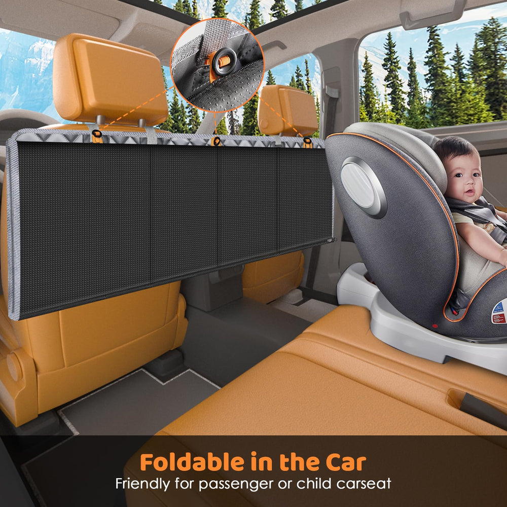 URPOWER Backseat Extender full-coverage design shields seats from dirt, hair, and spills
