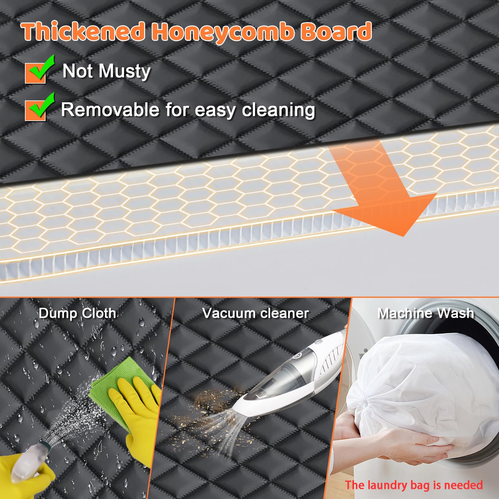 URPOWER backseat measuring guide helps verify fit before purchase