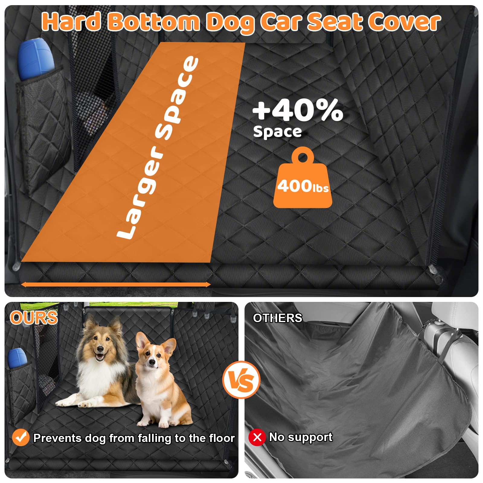 URPOWER mesh window and pocket detail demonstrating anxiety relief and toy storage