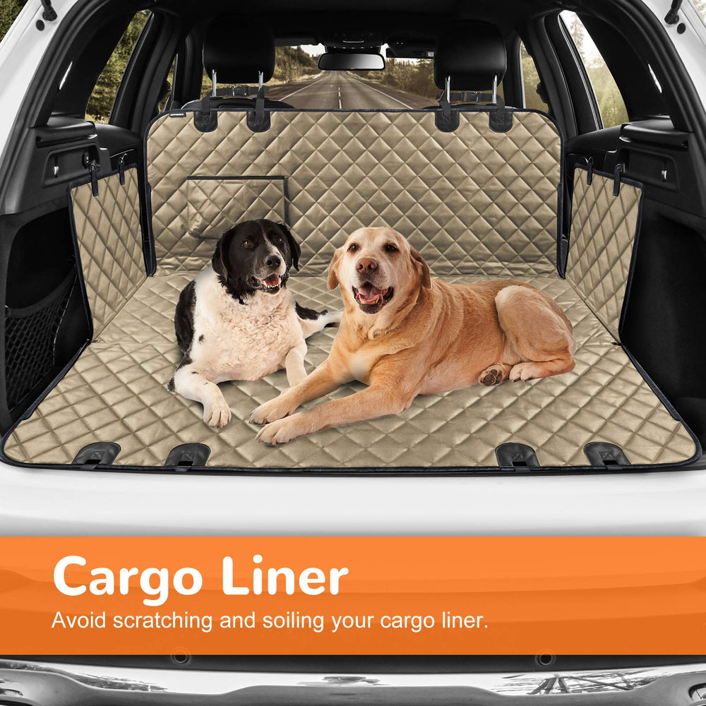URPOWER dog seat cover 4-layer fabric durability for long trips