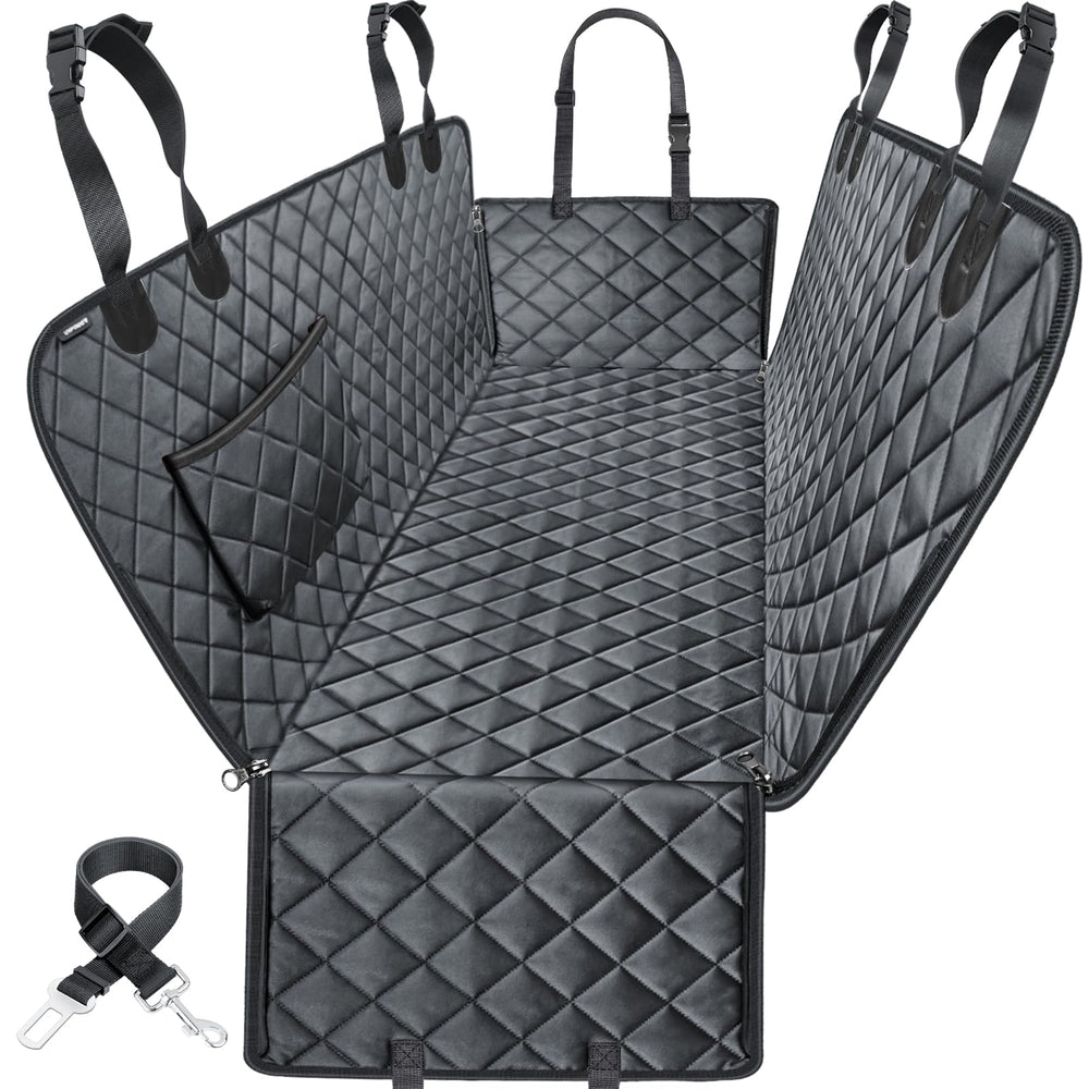 URPOWER dog seat cover hammock back seat protector for clean rides