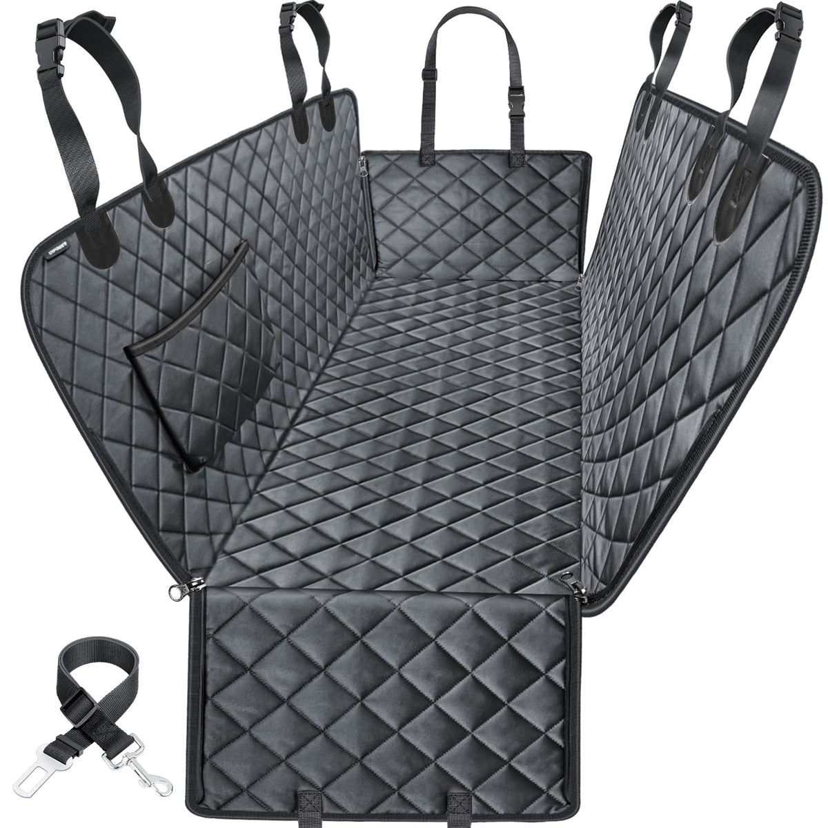 URPOWER dog seat cover hammock back seat protector for clean rides