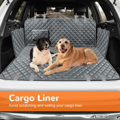 URPOWER dog seat cover nonslip back keeps pets secure during braking