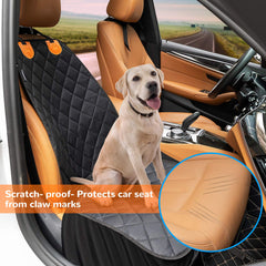 URPOWER dog seat cover pocket and elastic skirt for added storage