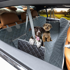 URPOWER dog seat cover side flaps with zipper ease for elderly dogs entering
