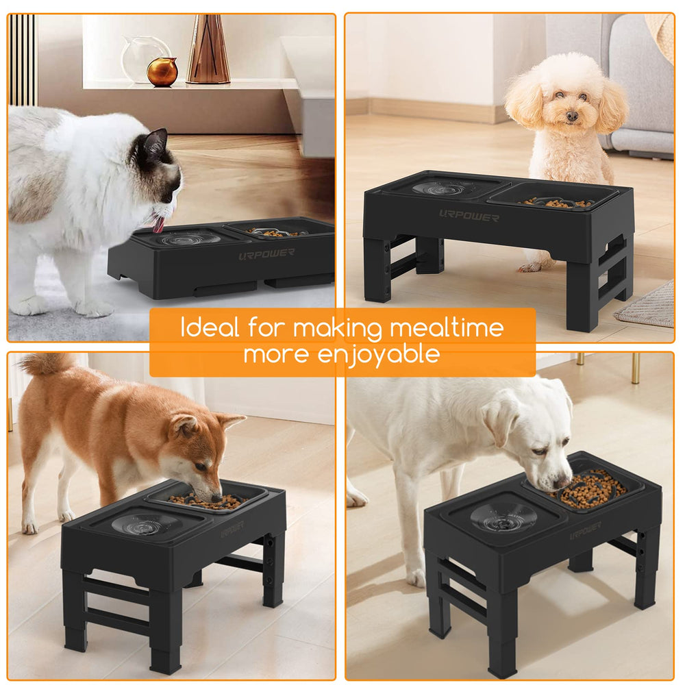 URPOWER elevated dining setup supports better posture during feeding
