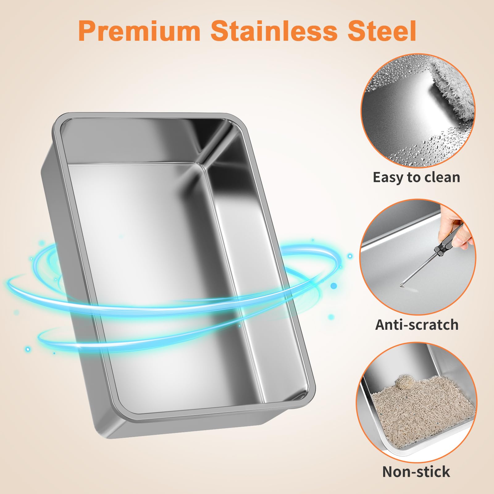 URPOWER front and top entry for convenient access and containment