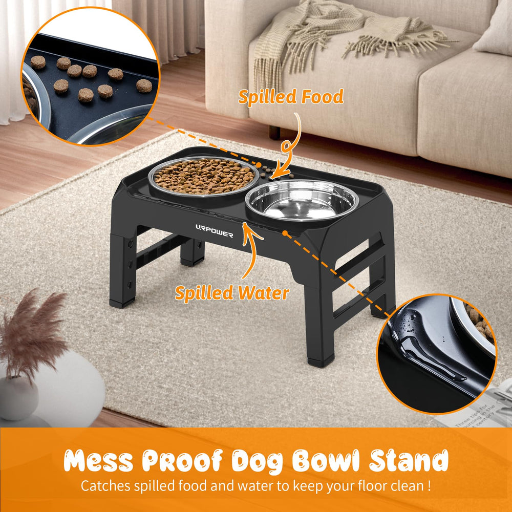 URPOWER non-slip stand with collapsible legs ensures stable setup and easy storage.