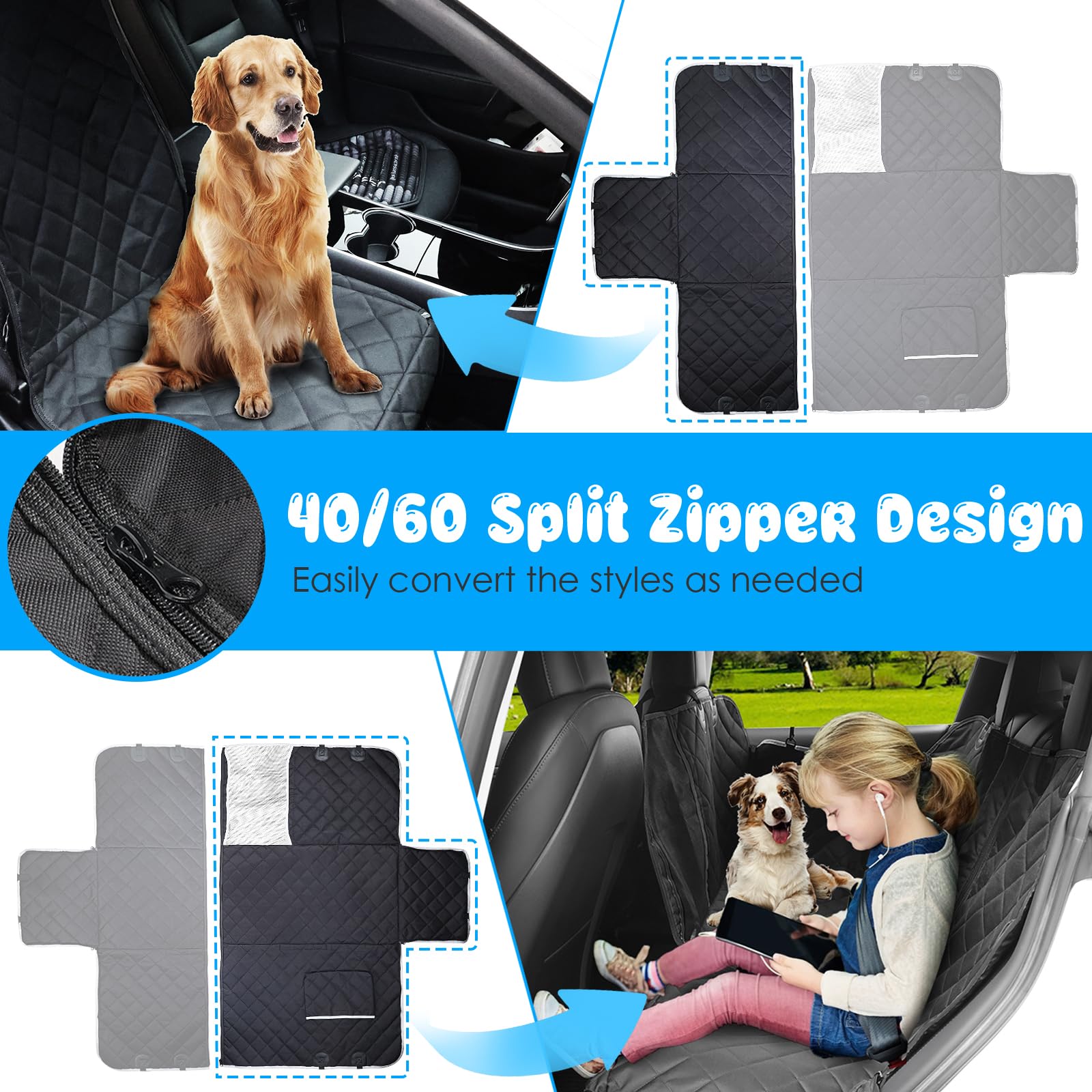 URPOWER side flap protects doors and helps dogs enter safely.