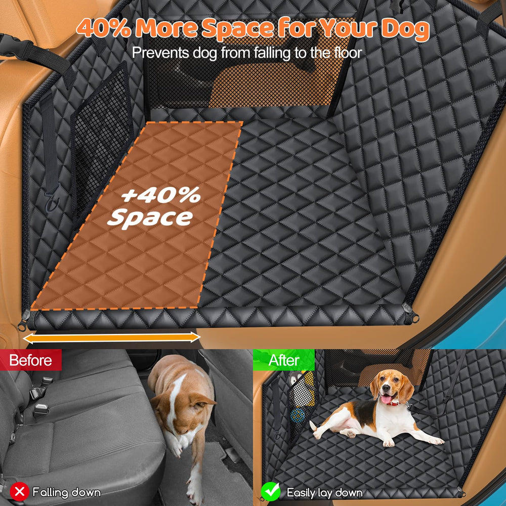URPOWER three-sided hard boards provide enhanced stability for big dogs on trips