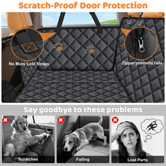 URPOWER XL Backseat Extender mesh window improves airflow and comfort