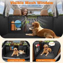 URPOWER zippered side flaps protect seats and doors from dirt and scratches