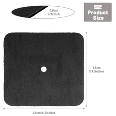 USEAMIE activated carbon filter for odor absorption in litter area.