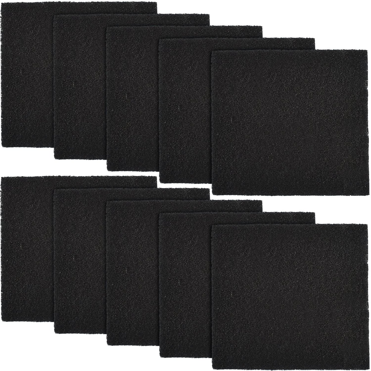 USEAMIE cat litter filters pack—ten activated carbon filters for long-lasting odor control.