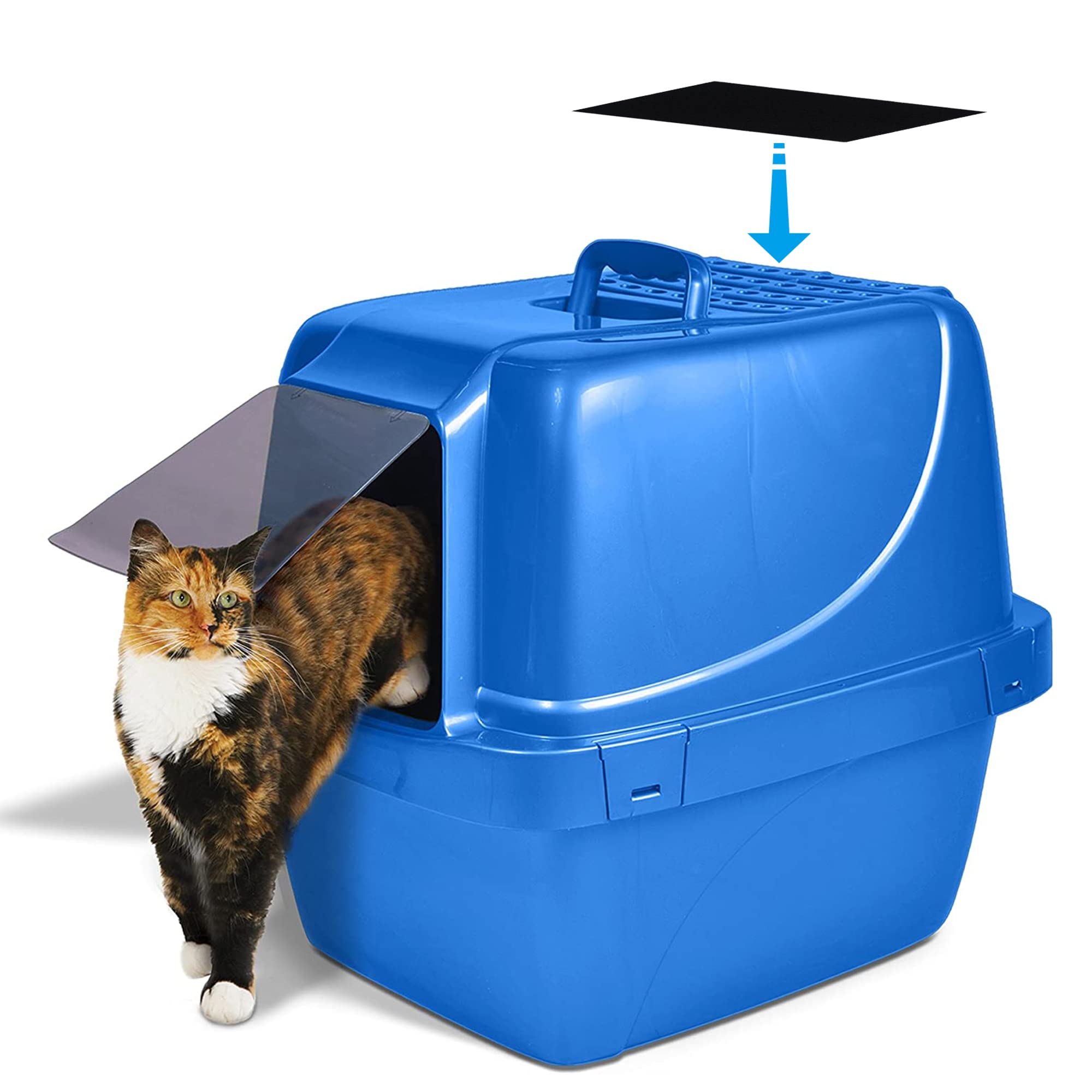 Useamie easy replacement process for quick litter box refresh.