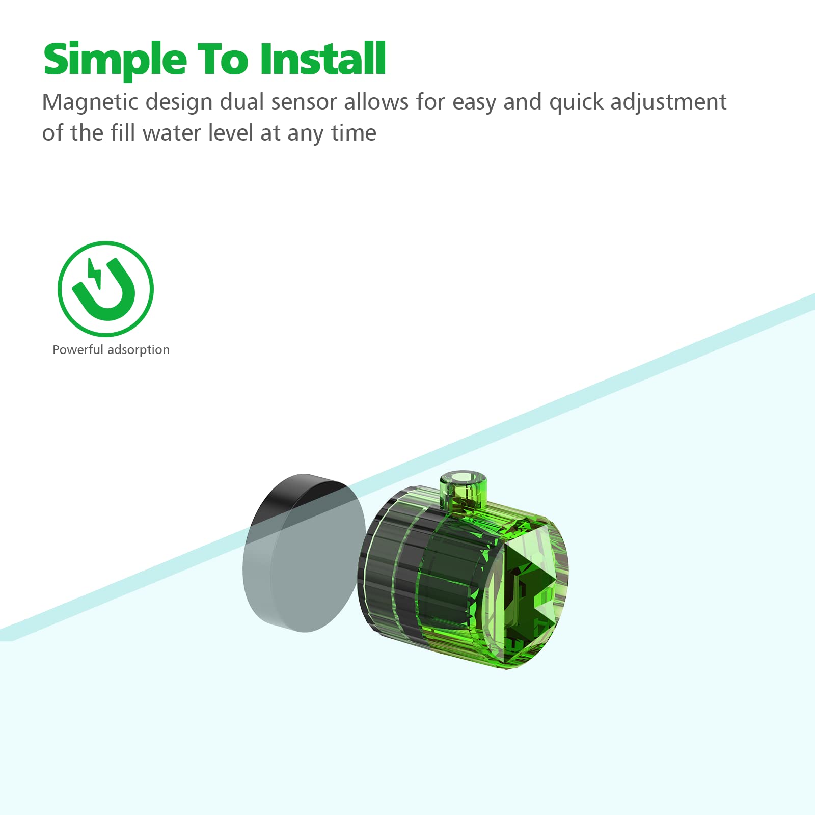 Useek Auto Top Off suitable for reef and freshwater tanks, versatile care