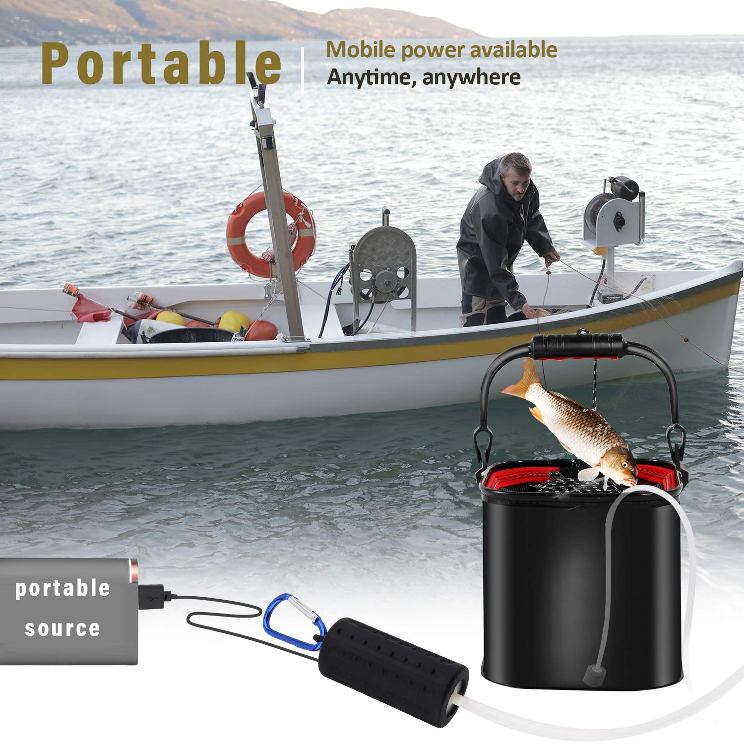 Useekoo silicone tube included enables easy aeration routing