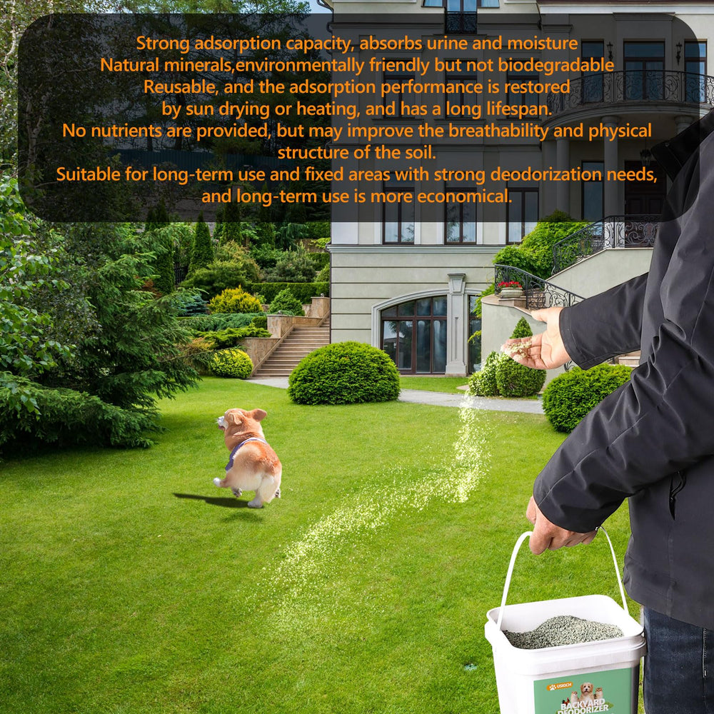 USKICH Deodorizer can be regenerated by sun to restore capacity.