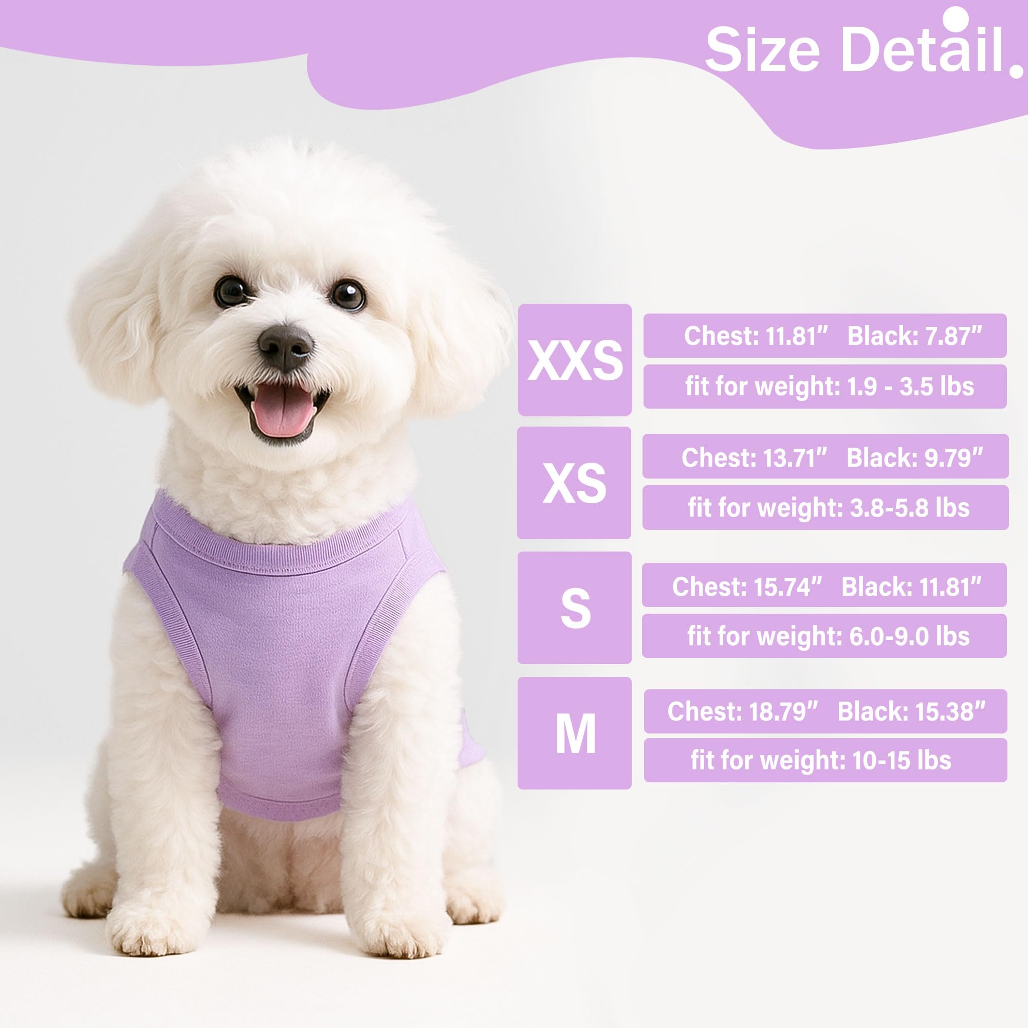 Uswalnna cyan front view dog shirt, fresh color for spring outings