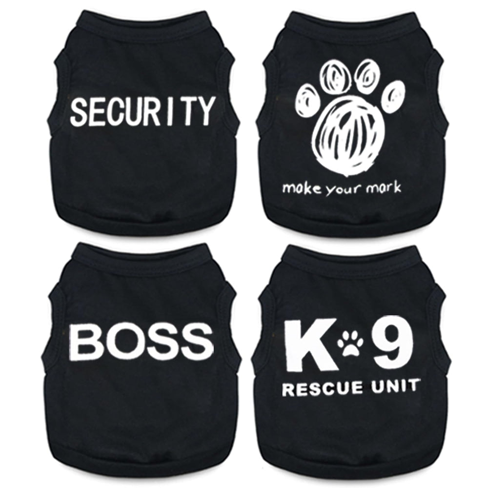 Uswalnna soft lightweight dog shirts show breathable fabric and comfort.