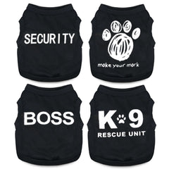 Uswalnna soft lightweight dog shirts show breathable fabric and comfort.