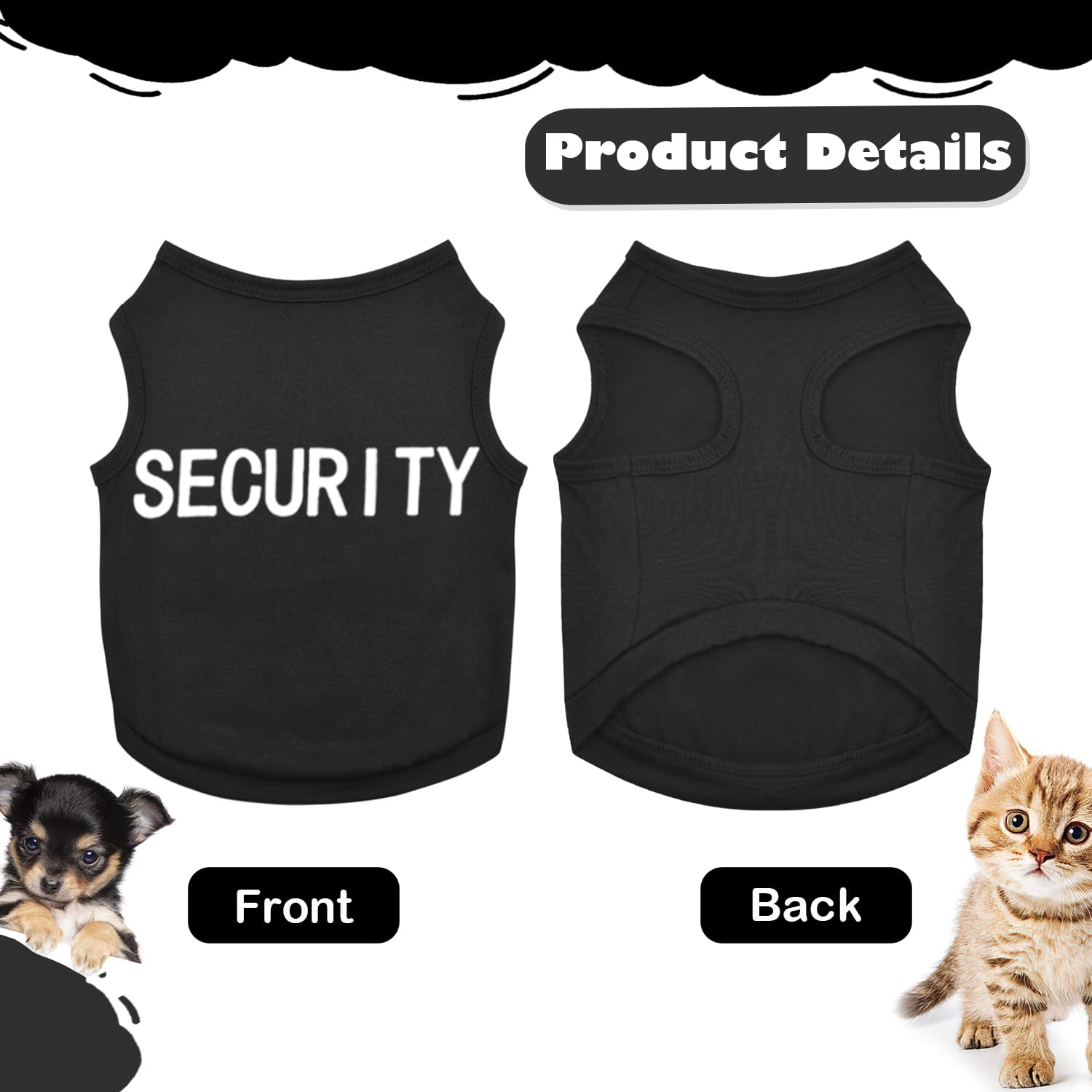 Uswalnna summer-friendly puppy shirts ideal for warm days.