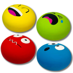 UTOMING latex squeaky ball closeup – soft texture ideal for gentle chewing and interactive play.