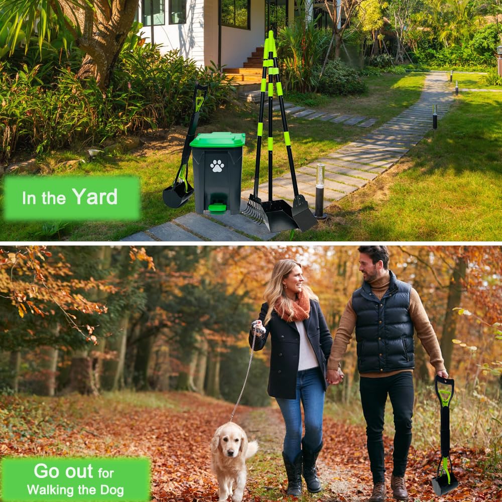 UUIXXYG included bags simplify outdoor waste management.