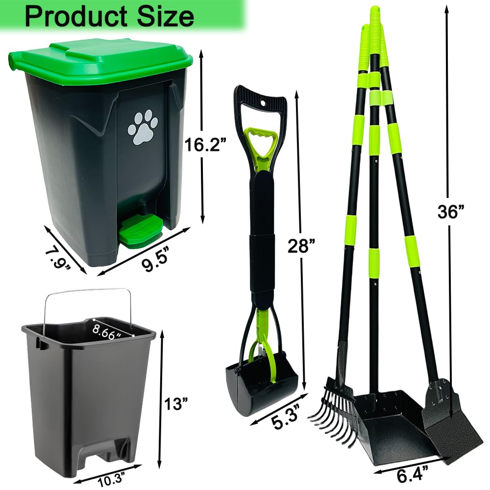 UUIXXYG removable inner bin makes bag changes quick.