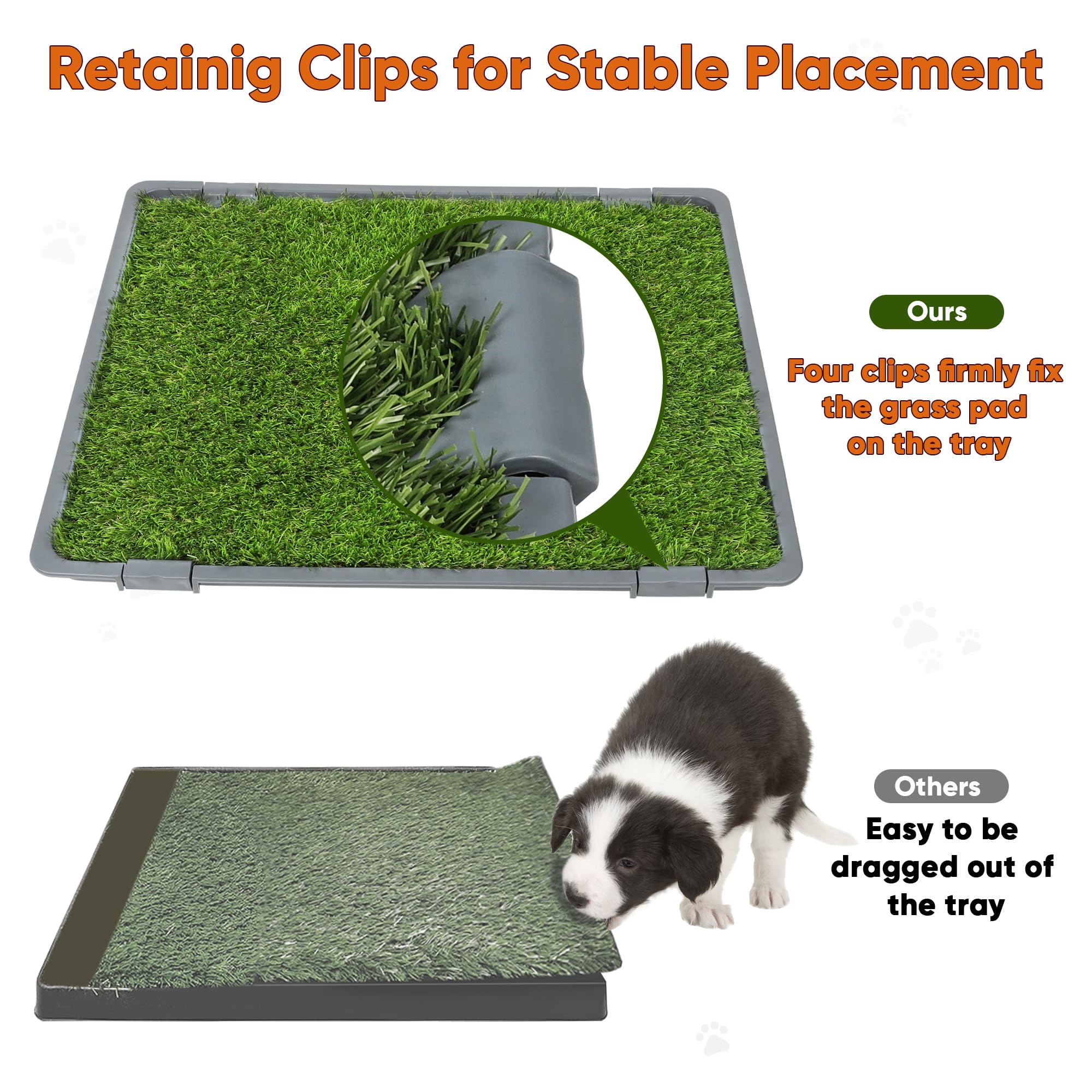 UUpet indoor-outdoor dog potty setup in a living room or yard
