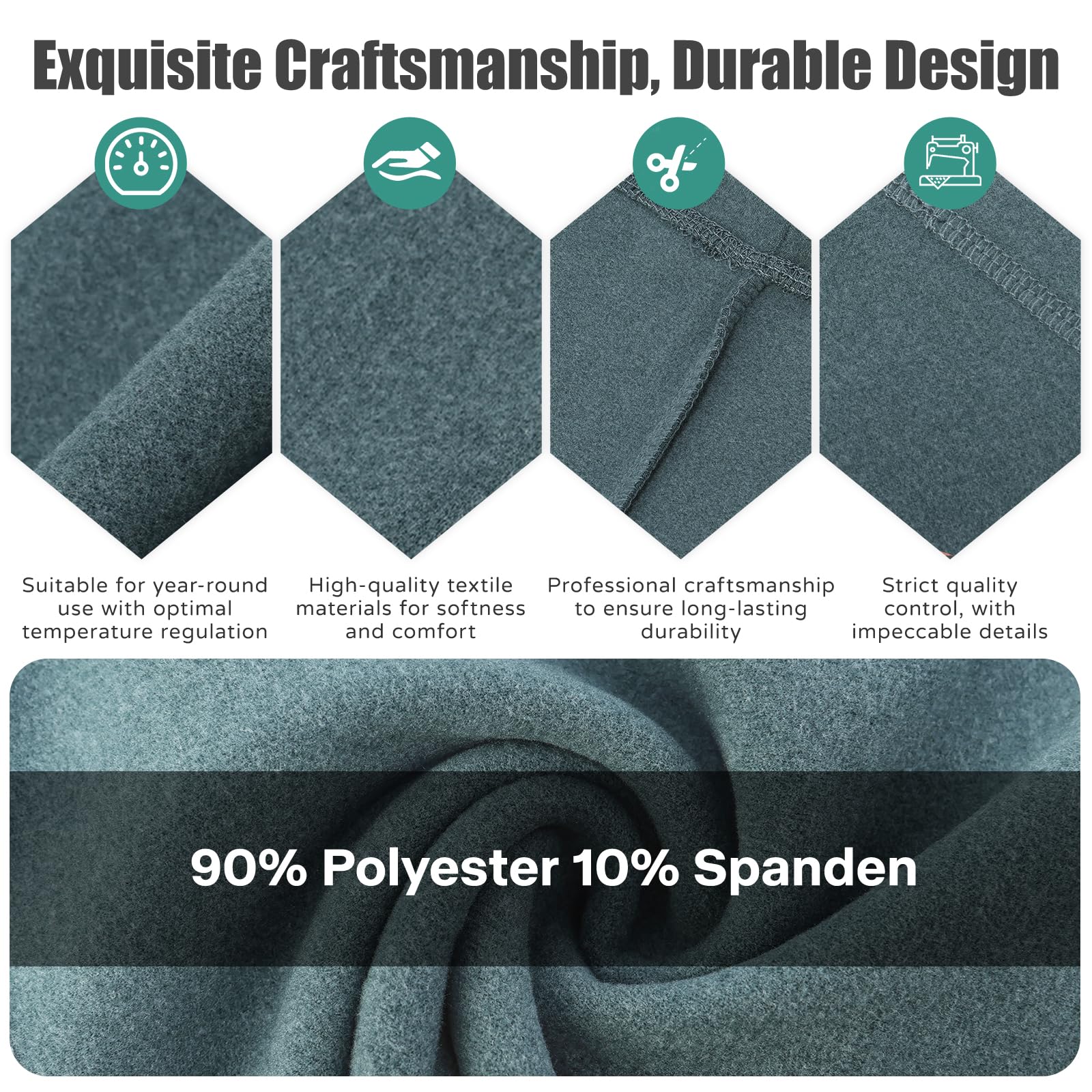 UUREED bath-time ear cover protects dog's ears during washing.