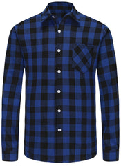 UUREED dog plaid shirt on-dog view showcases casual everyday style.