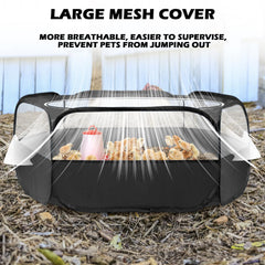 UWE waterproof polyester material protects indoor floors during playtime