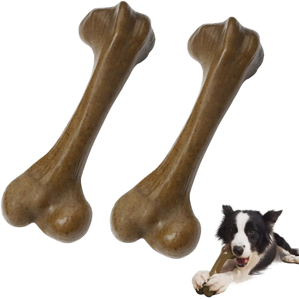 UXVA aggressive nylon-bone chew offers rugged durability for long-lasting chew sessions.