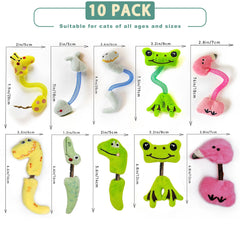 uyiixoxo indoor enrichment play promotes safe indoor exercise and entertainment for cats.