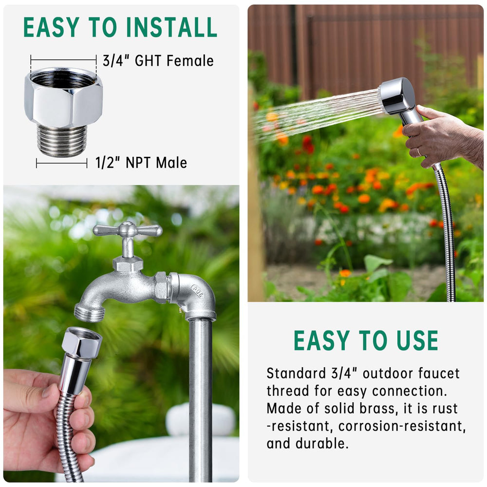 V-Frankness easy installation setup with included accessories.