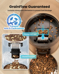 Vacqueen desiccant freshness indicator maintains dry-food quality