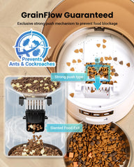 Vacqueen fresh-keep desiccant indicator showing when to replace desiccant for freshness.