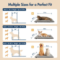 Vagascape dog heating pad non-slip bottom prevents shifting for stable comfort
