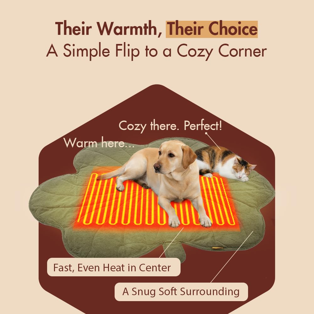 Vagascape heating pad pattern shells adds stylish detail while heating a space.