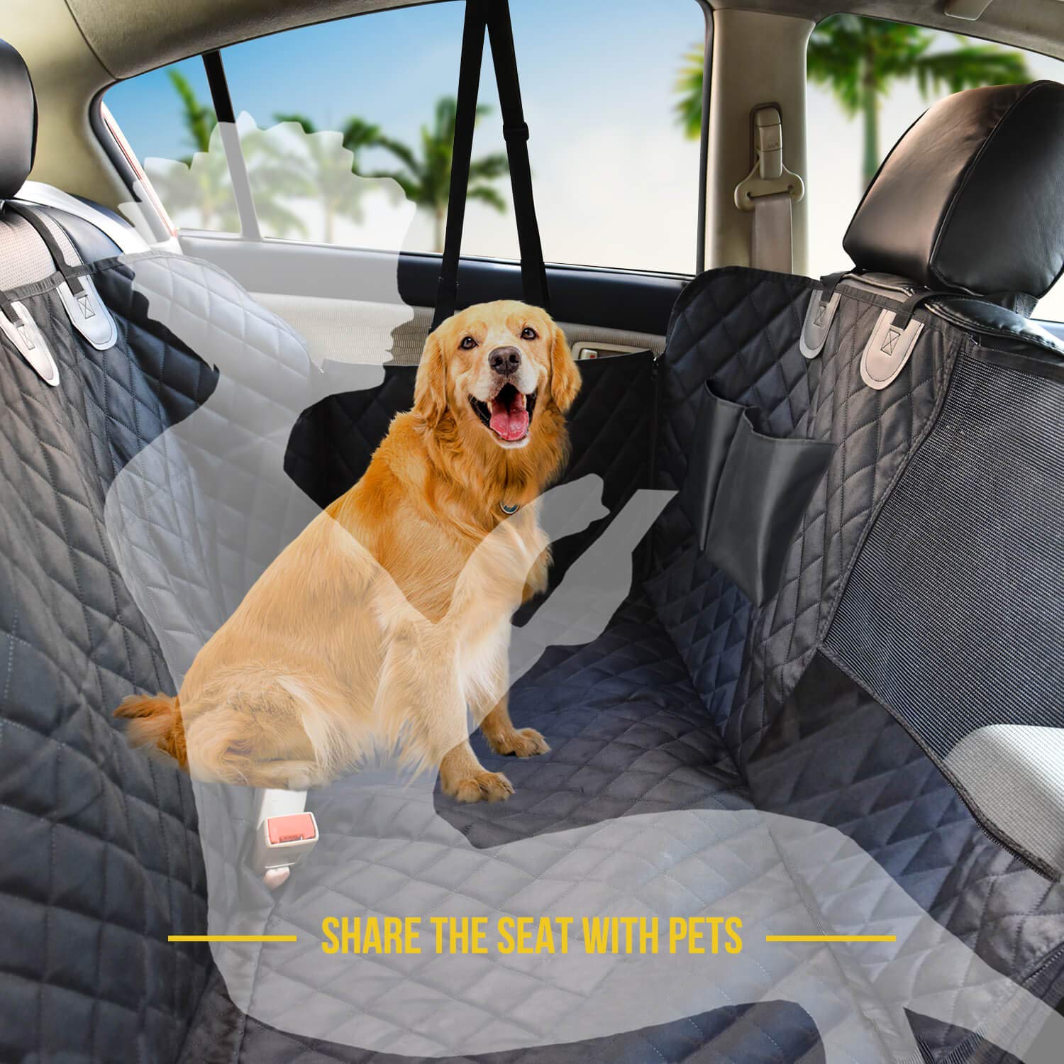 Vailge durable quilted fabric withstands daily use and pet activity.
