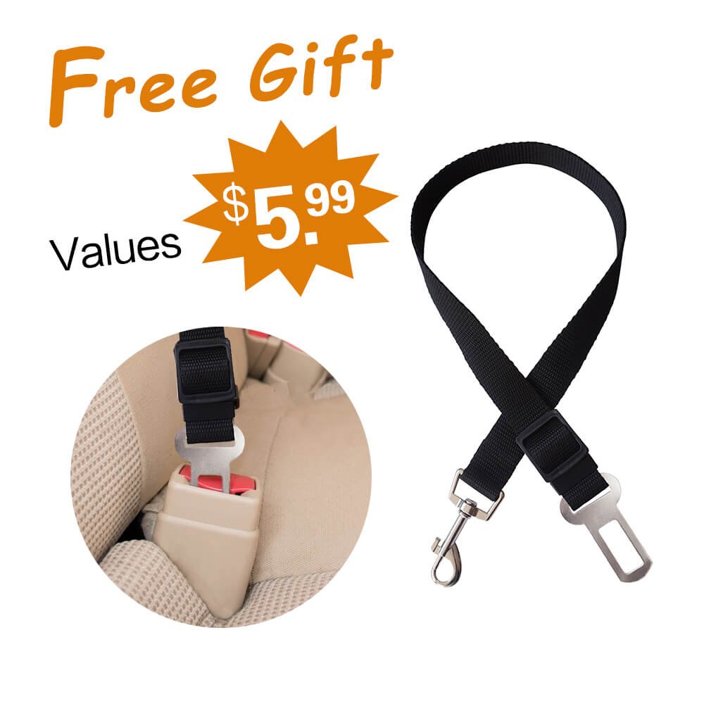 Vailge split zipper hammock lets dogs and passengers share the back seat
