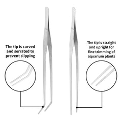 Vaincre aquascape feeding tongs enable safe live-food handling and precise coral placement.