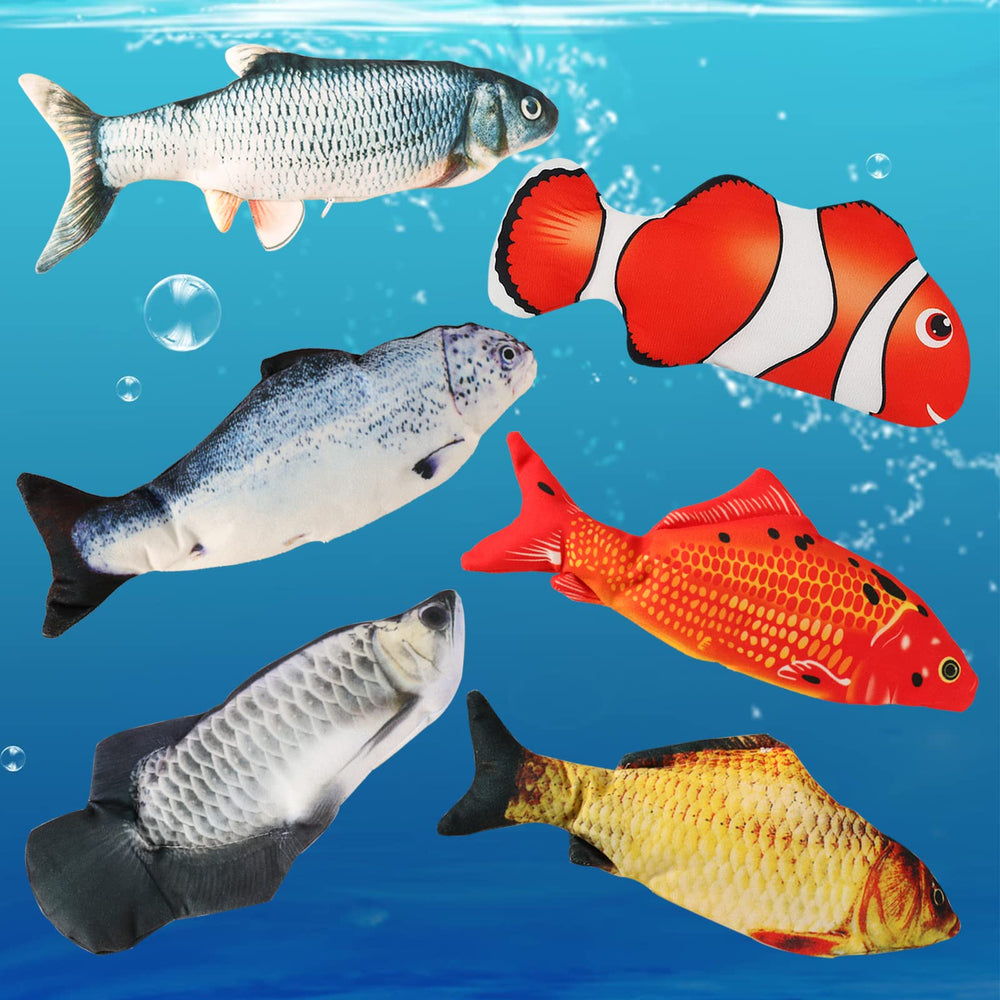 VAIZIQ flopping fish toy gift packaging suggests a ready-to-gift option for dogs