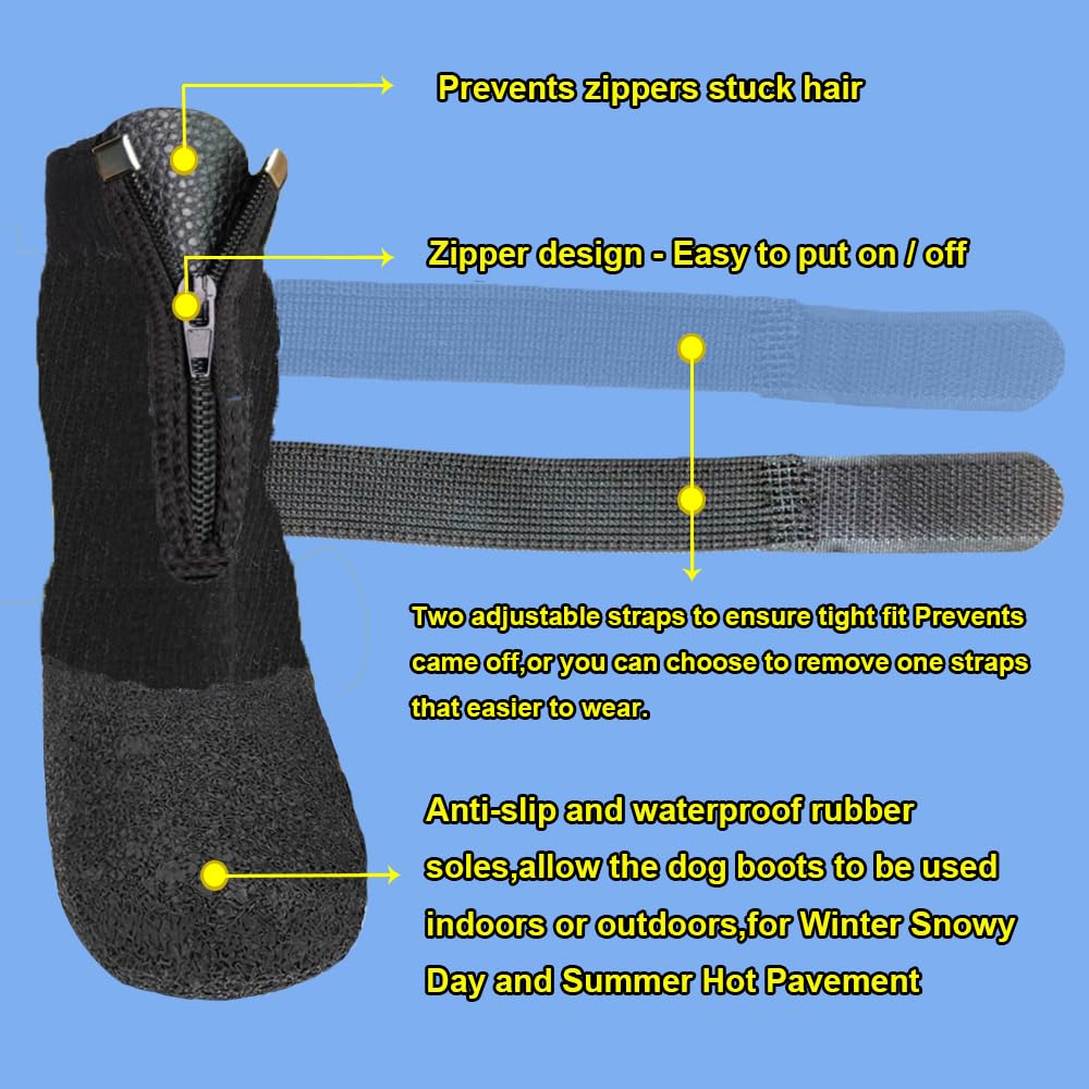 VALFRID anti-slip dog socks bottom prevent slips on slick indoor floors