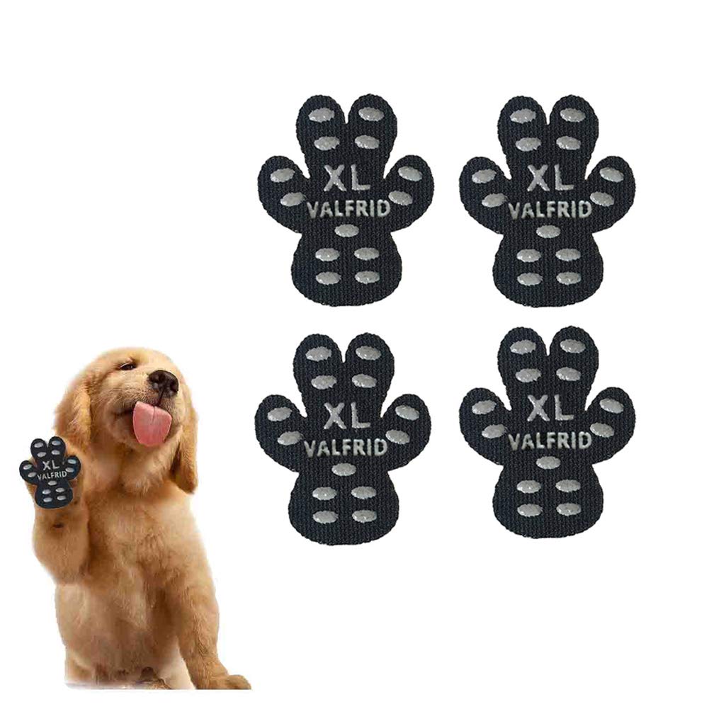 VALFRID dog paw protector anti-slip pads provide secure traction for outdoor play.